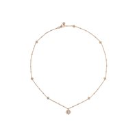 Collana Gucci Donna Flora in Oro rosa Diamante YBB70239300100U - YBB70239300100U